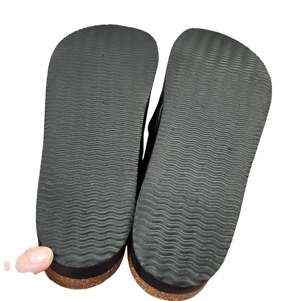 Free People Black Leather Platform Slide Sandals Sz 40/9
Boho Festival Casual - Picture 6 of 12